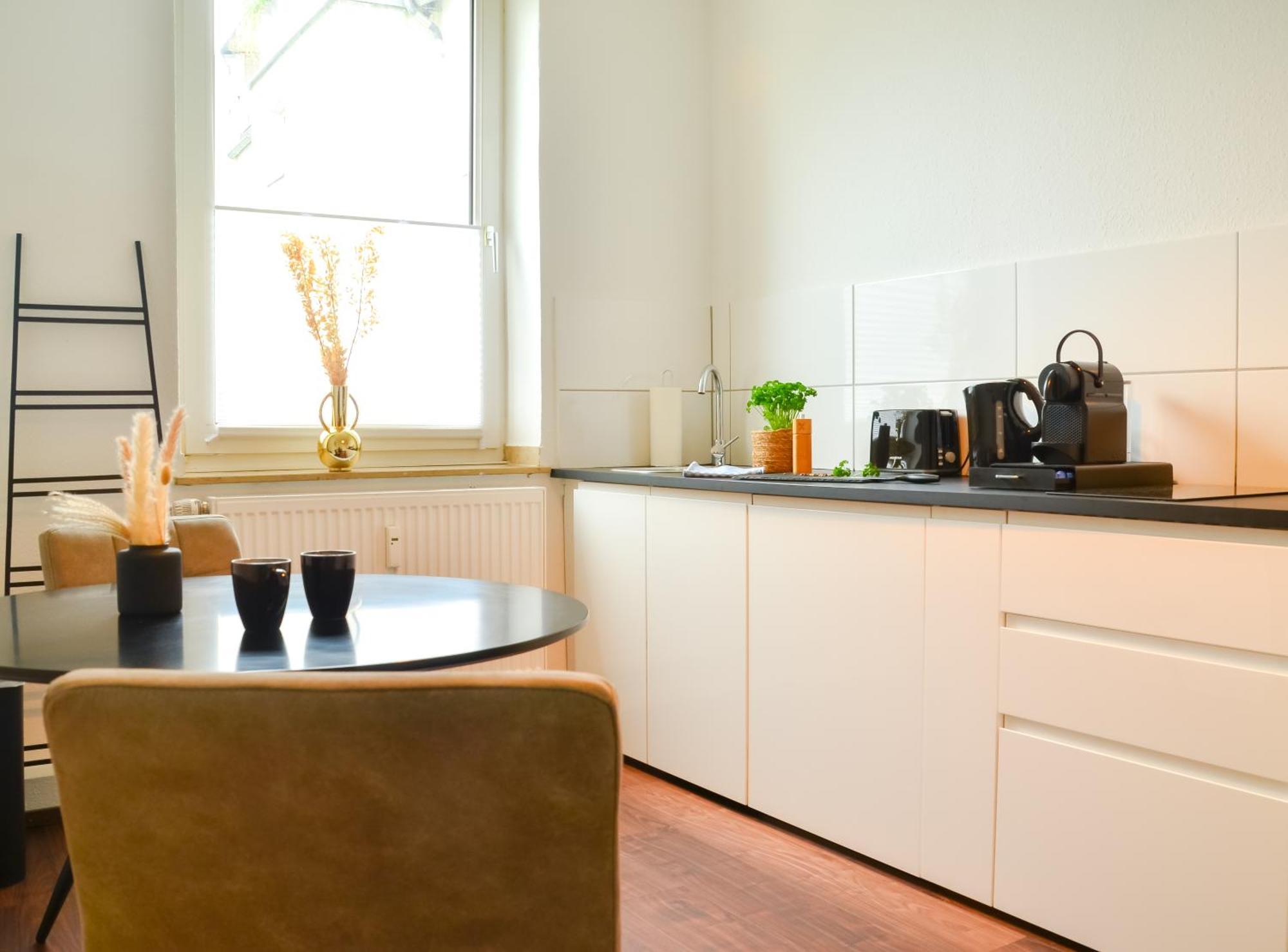 Milpau Buer 3 - Modernes Und Zentrales Premium-Apartment Mit Queensize-Bett, Netflix, Nespresso Und Smart-Tv 盖尔森基兴 外观 照片