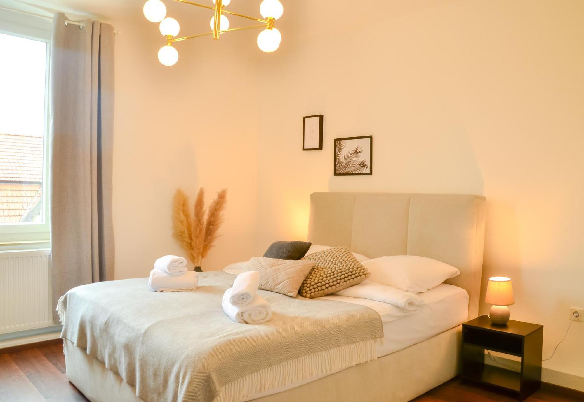 Milpau Buer 3 - Modernes Und Zentrales Premium-Apartment Mit Queensize-Bett, Netflix, Nespresso Und Smart-Tv 盖尔森基兴 外观 照片